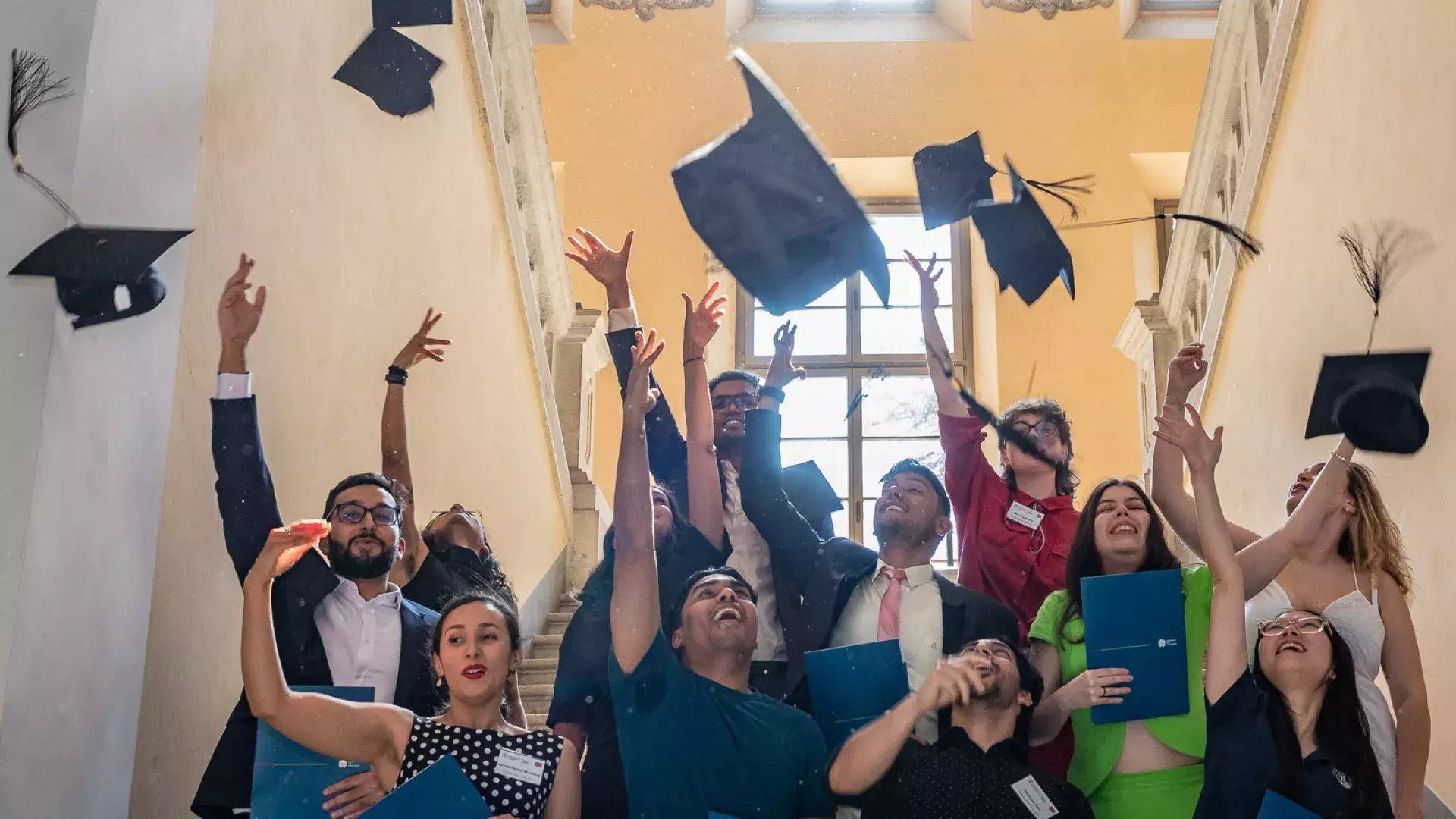 lancio dei tocchi, studenti internazionali
